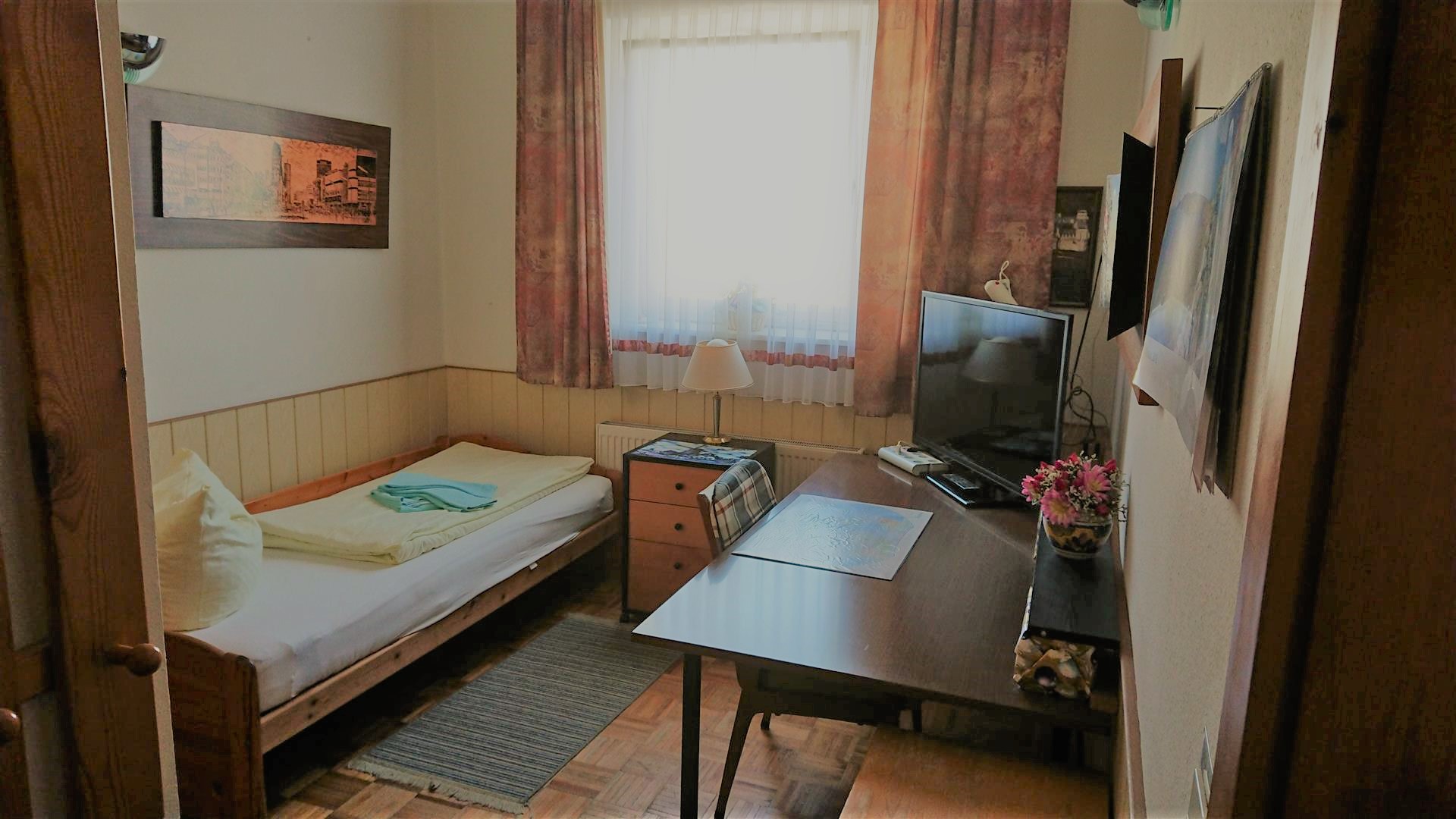 Zimmer in der Pension Lorenz